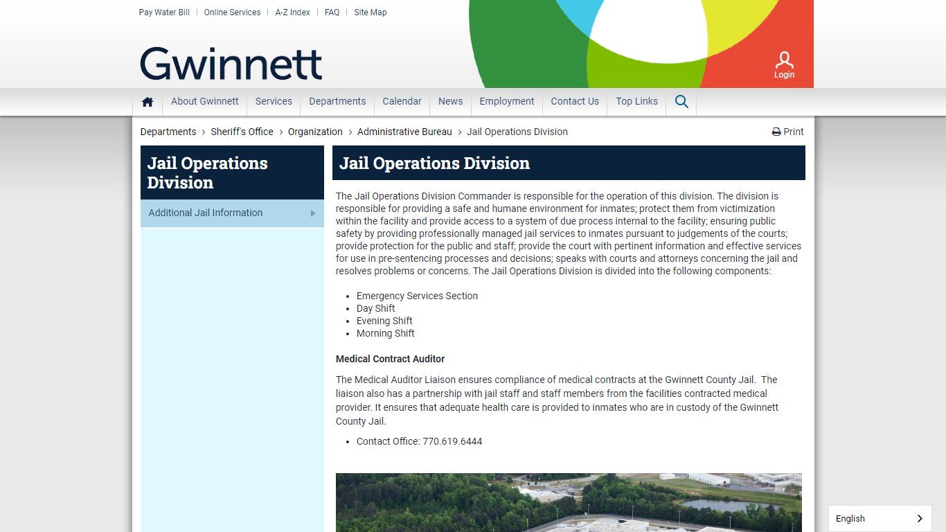 Jail Operations Division - Gwinnett | Gwinnett County